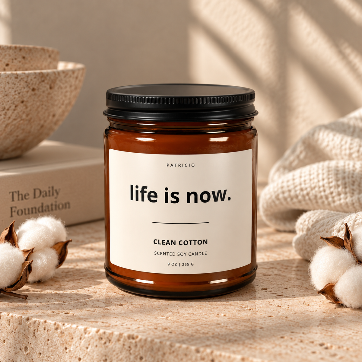 life is now. Candle